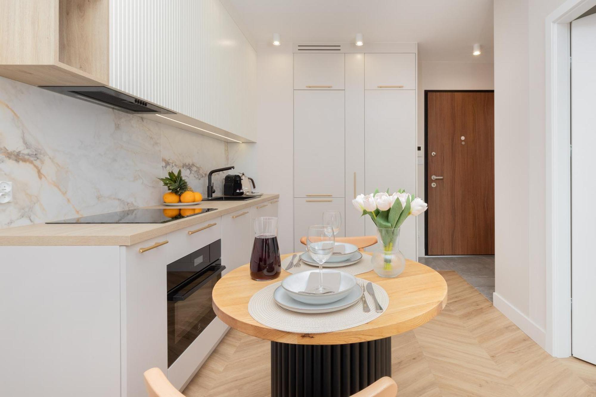 Sienna Grobla Apartment With View Of The Motlawa Terrace & Sauna, Gym By Noclegi Renters Gdansk Exterior photo